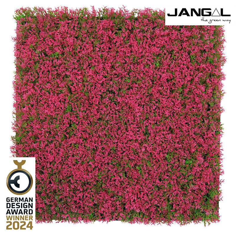 Wandpaneel Jangal Modular Wall 11114 Pink Design Grass 52 x 52 cm