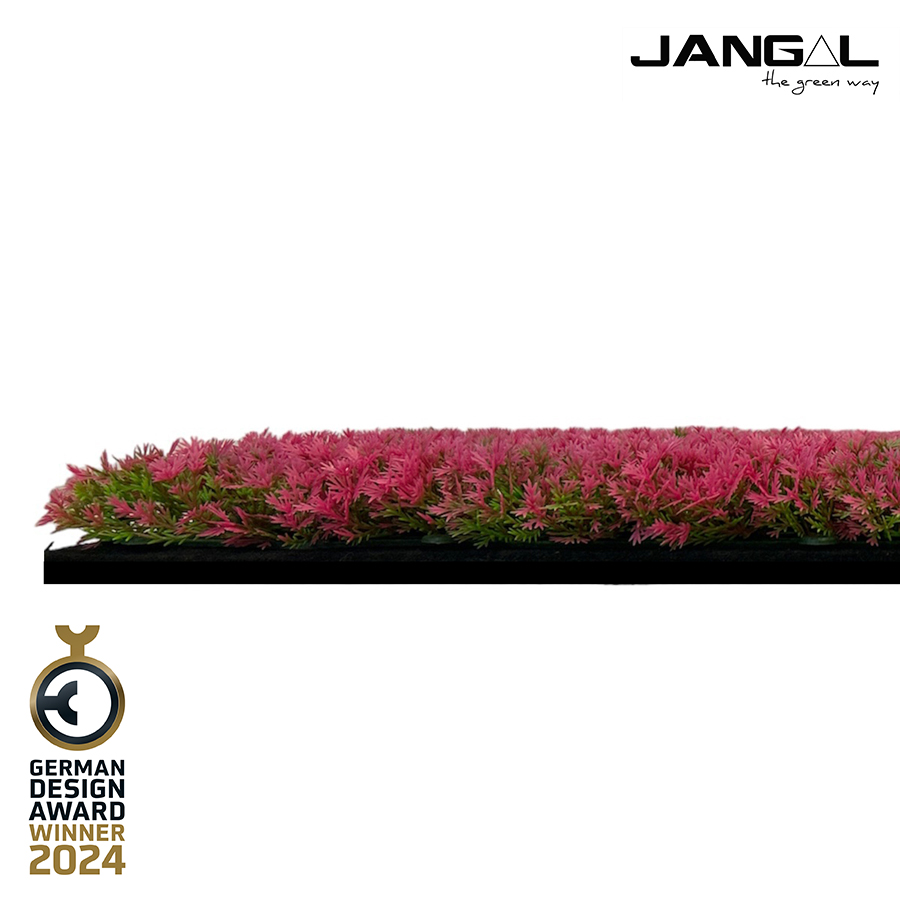 Wandpaneel Jangal Modular Wall 11114 Pink Design Grass 52 x 52 cm