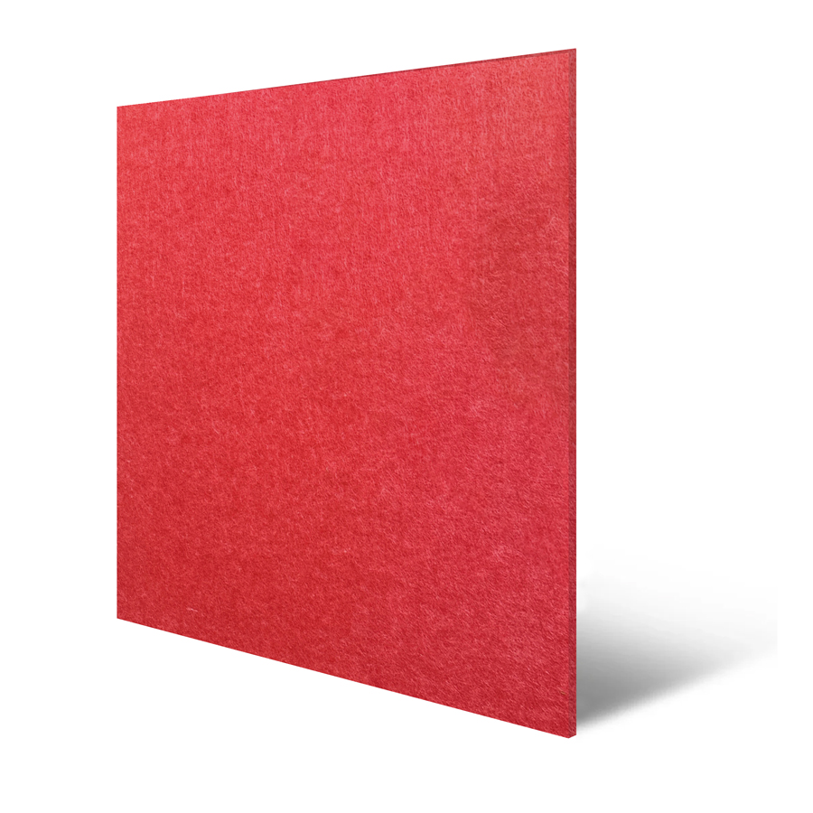 Wandpaneel Jangal Modular Wall PET 11200A Red 52 x 52 cm